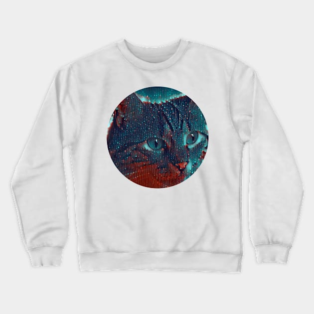 Beloved mycat, revolution for cats Crewneck Sweatshirt by GoranDesign